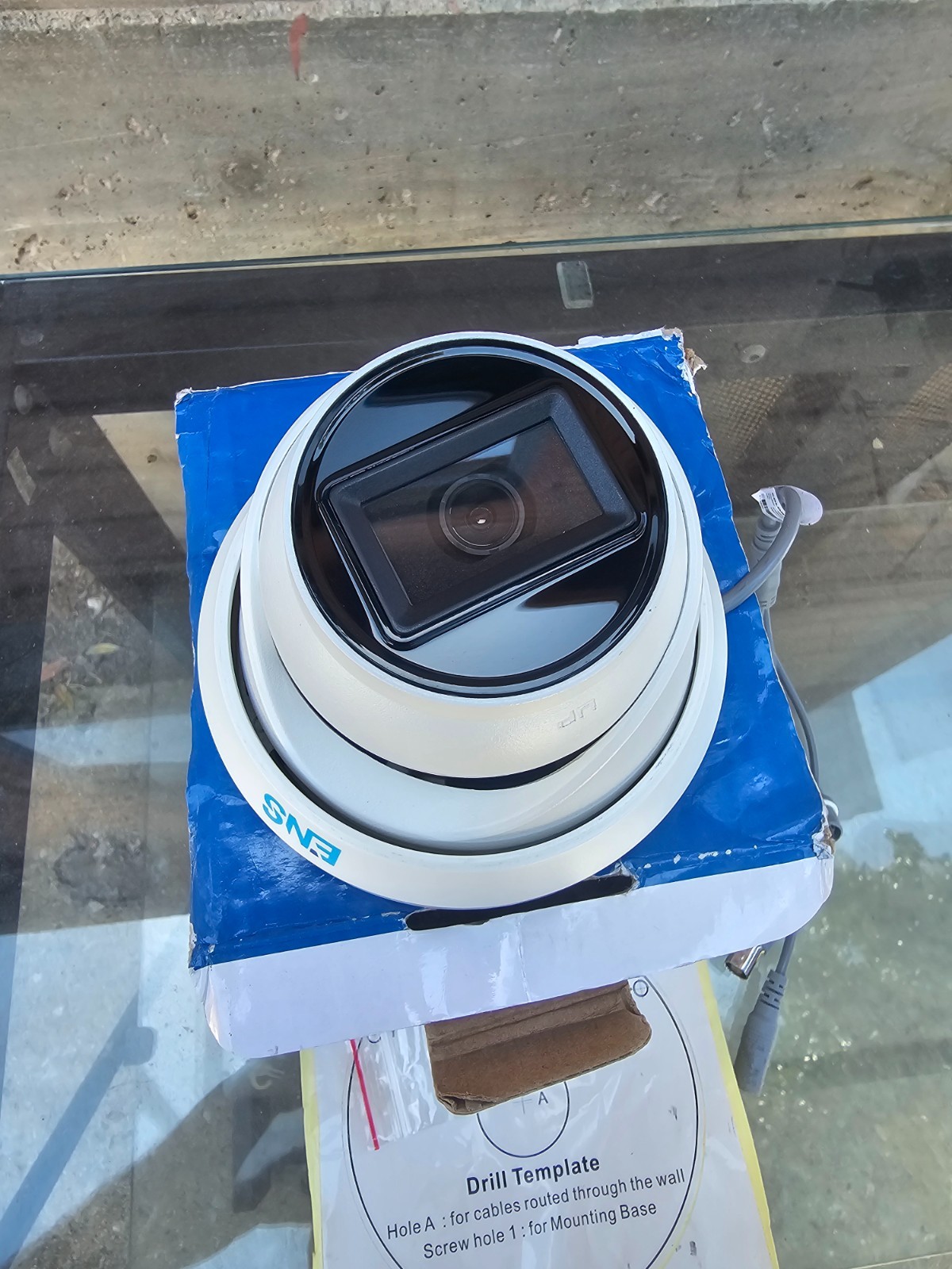 ENS SCC52T5/28-M 2 MGP EXIR Outdoor Turret Fixed Coaxial 2.8mm Security Camera