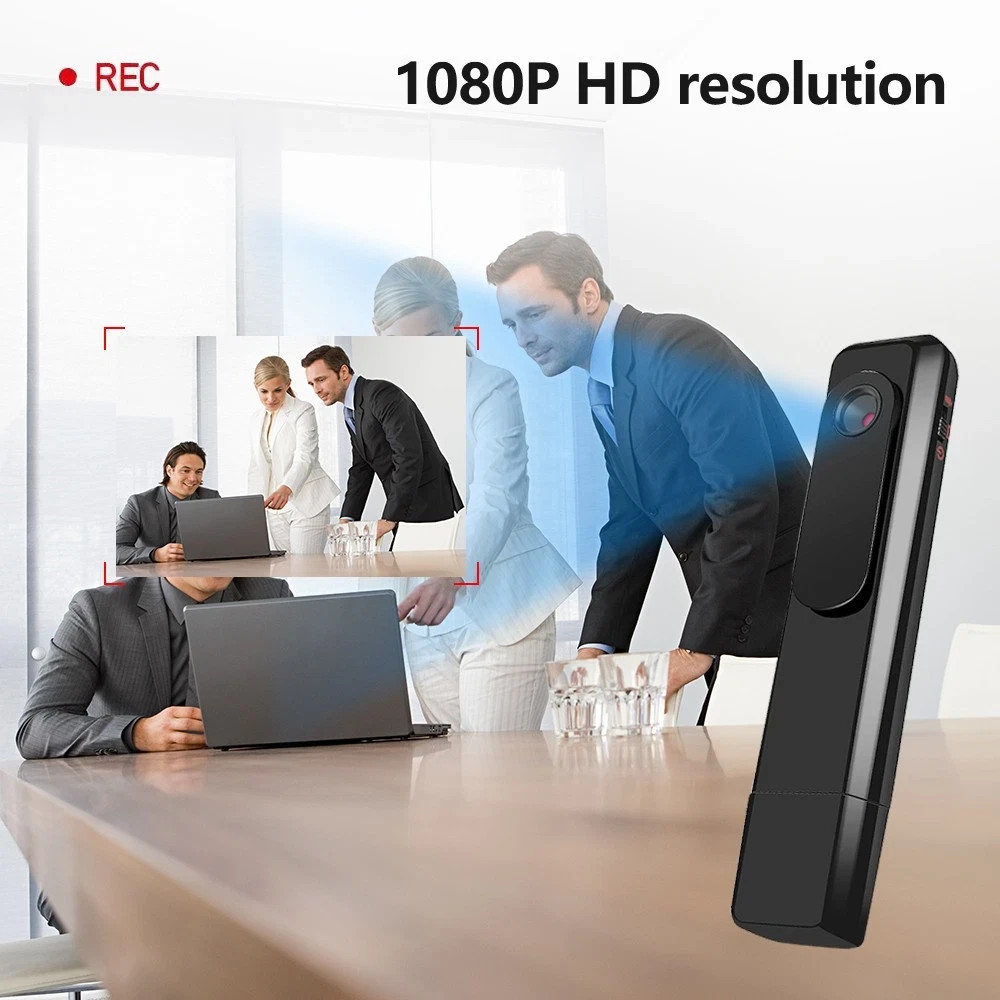 HD 1080P Mini Body Camera Portable Wearable Pocket Video Recorder Cam