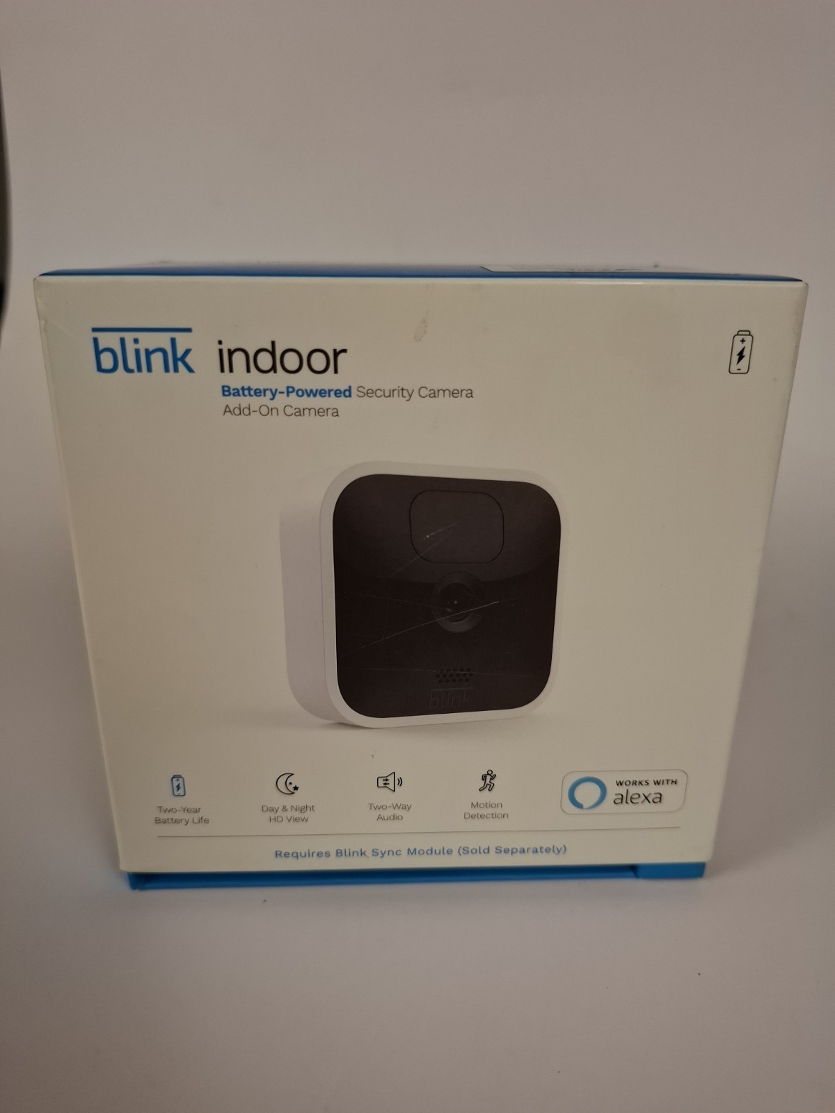Blink 3rd Generation Indoor Add On Security Camera New