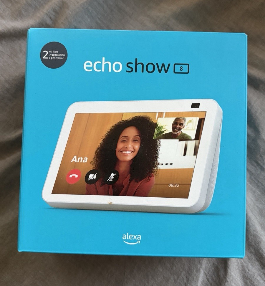 Amazon Echo Show 8Alexa Smart Display, Wi-Fi Smart Speaker Display