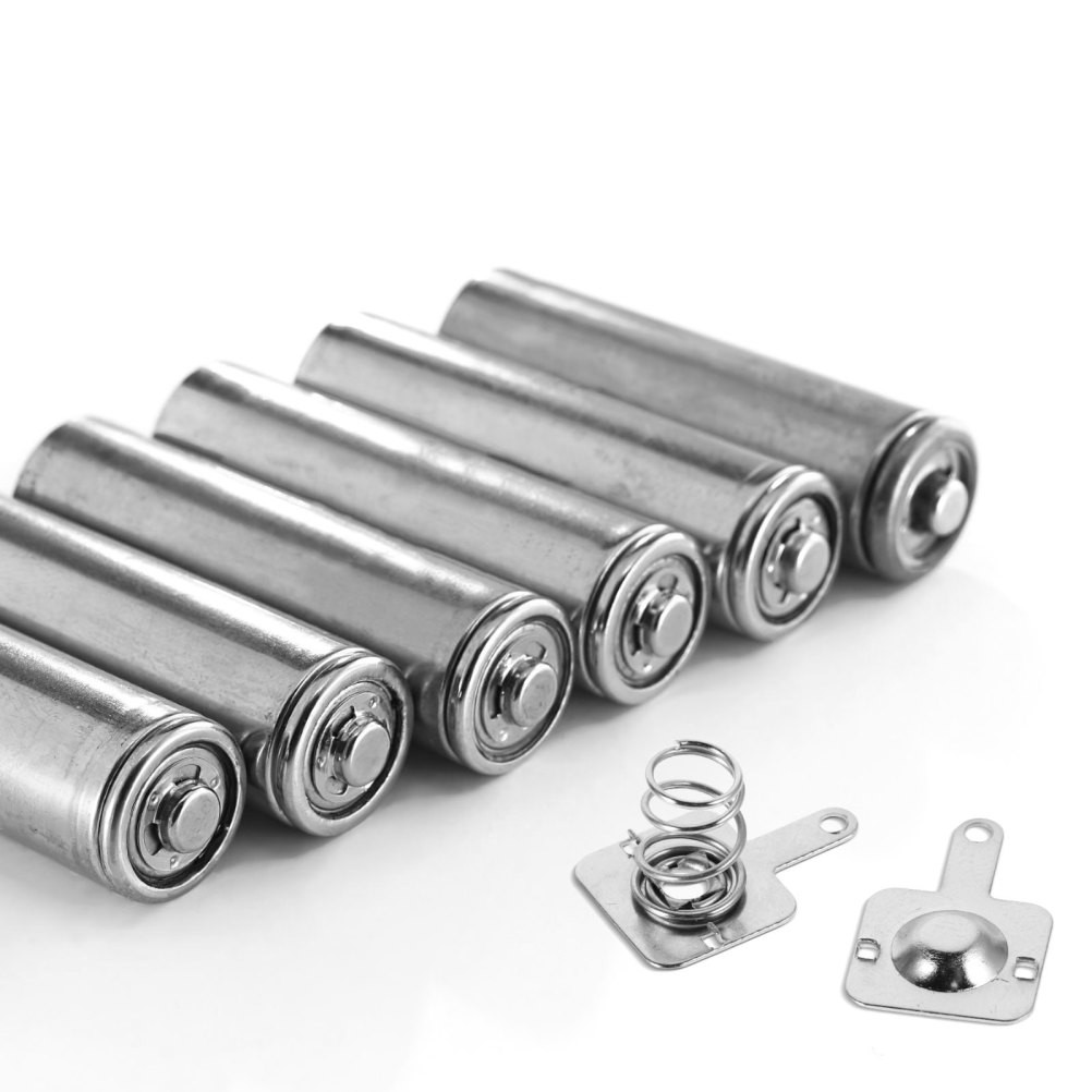 50 Sets AAA Battery Springs Contacts Plate – Negative to Positive Conversion