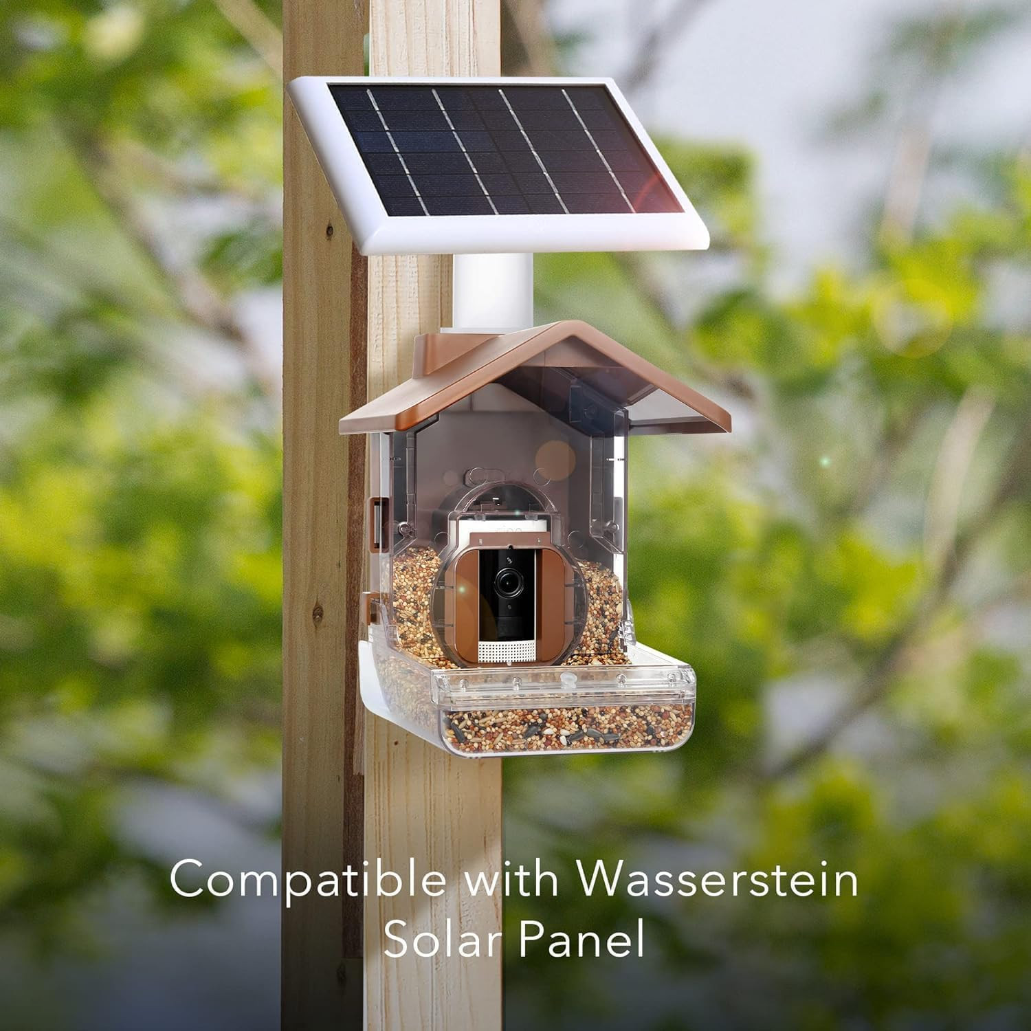 Bird Feeder Camera Case Compatible with Blink, Wyze & Ring Security Cameras Incl