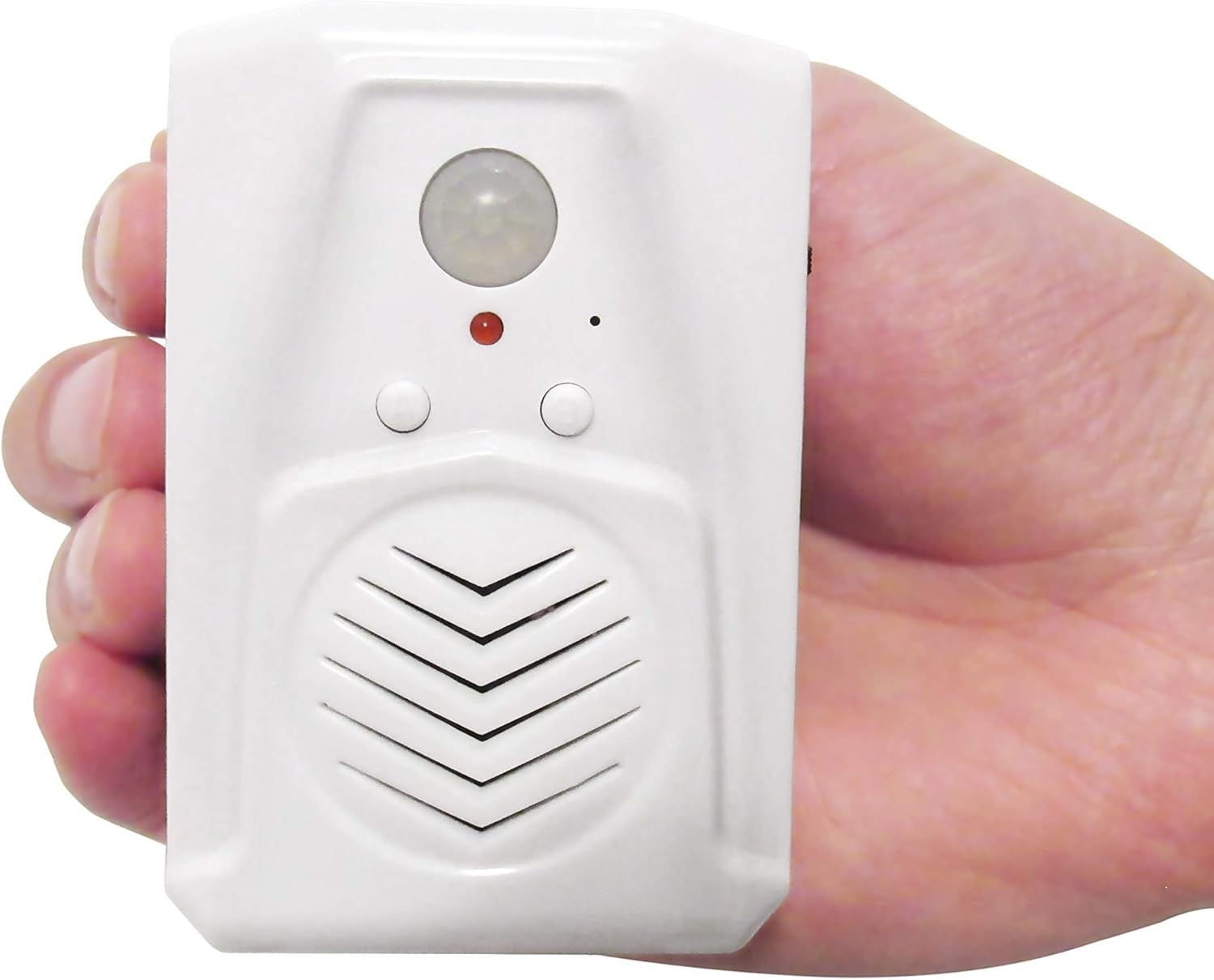 Motion Sensor Alarm with 20s Custom Voice Recording – 120dB Loud Indoor 1 Sensor