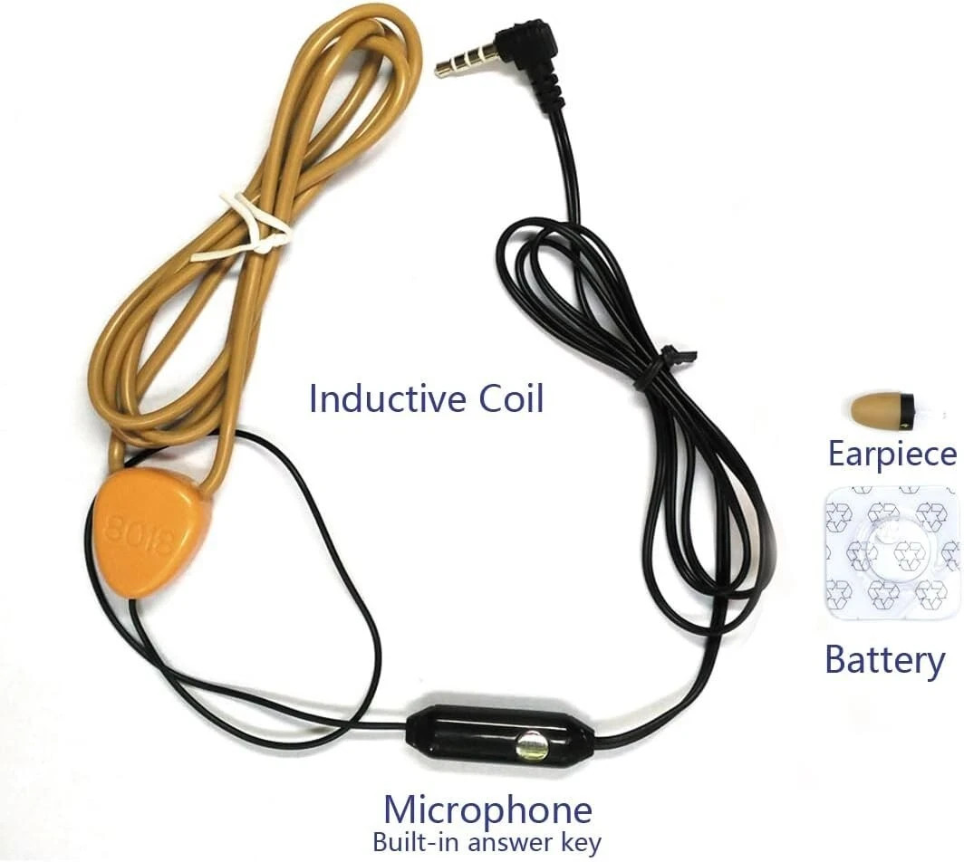 Micro Spy Earpiece Invisible Wireless Covert In-ear Earpiece for Mobile Phone