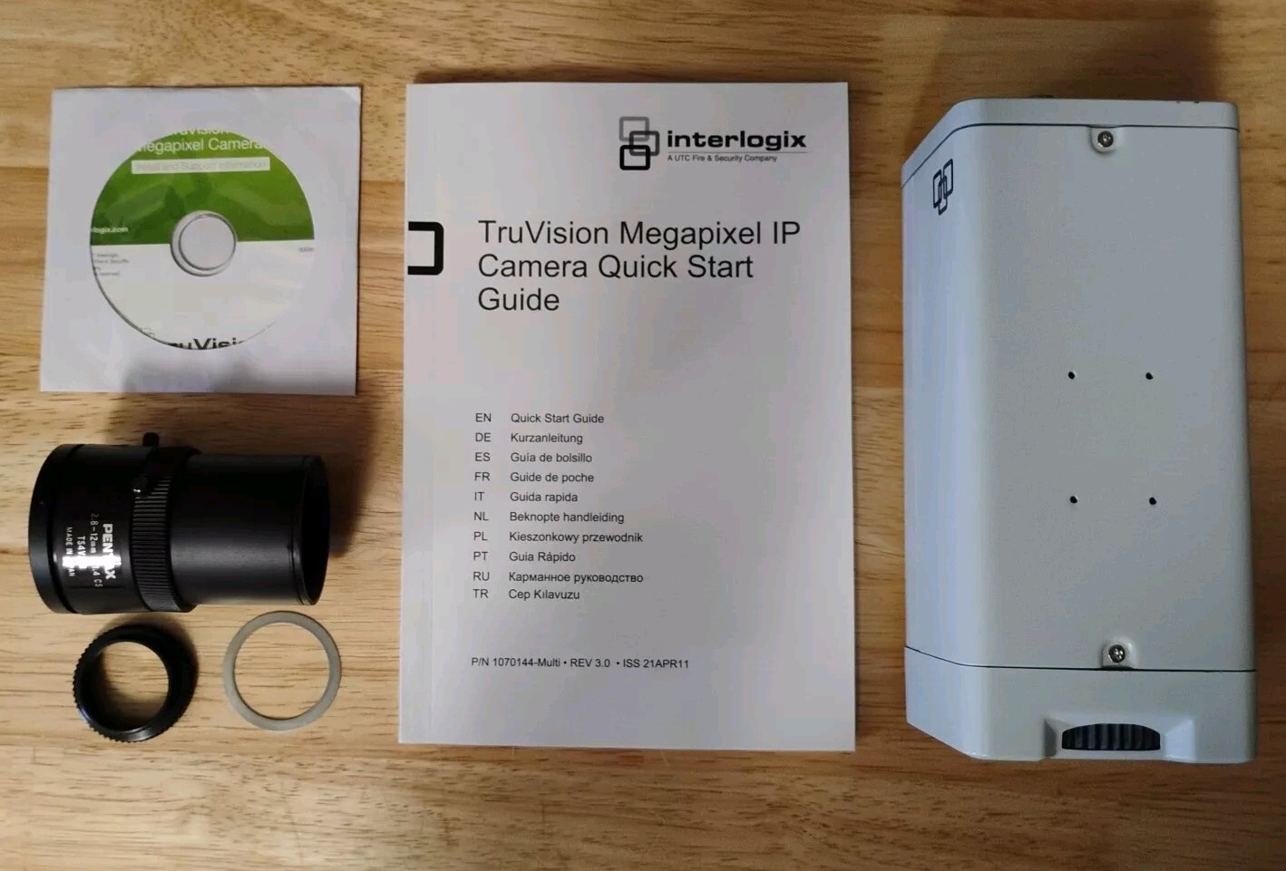 New GE TruVision Interlogix TVC-M2110 1080P 2MP IP POE Network Box Cam. #Y326