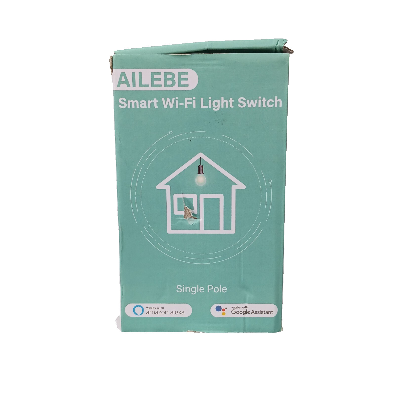 WiFi Smart Switch Wall Light Switch Panel for Alexa/Google APP