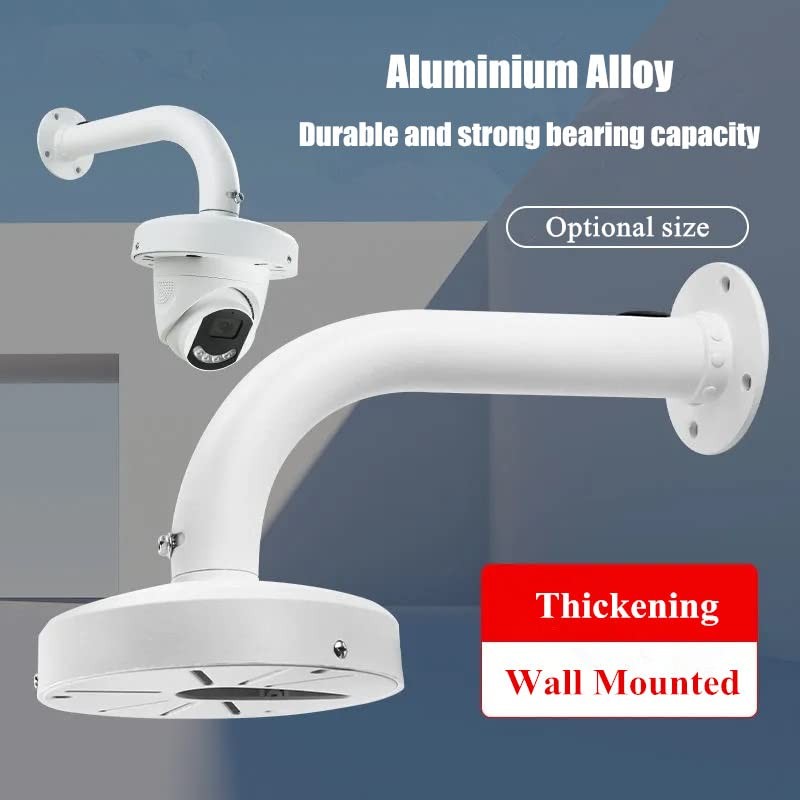 7 Inch 180mm J Type Wall Mount Bracket for Dome IP CCTV Security Camera