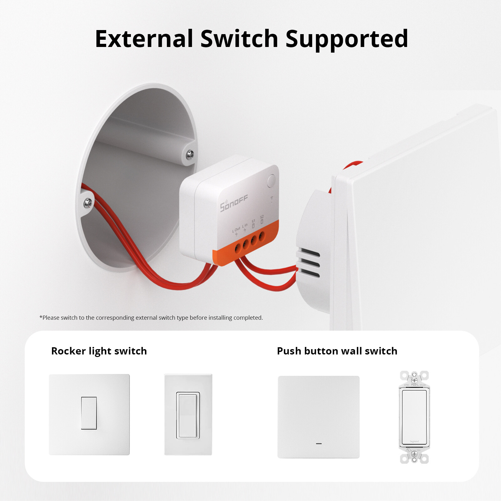 SONOFF Extreme Zigbee Smart Switch ZBMINIL2 No Neutral Required for Alexa Google