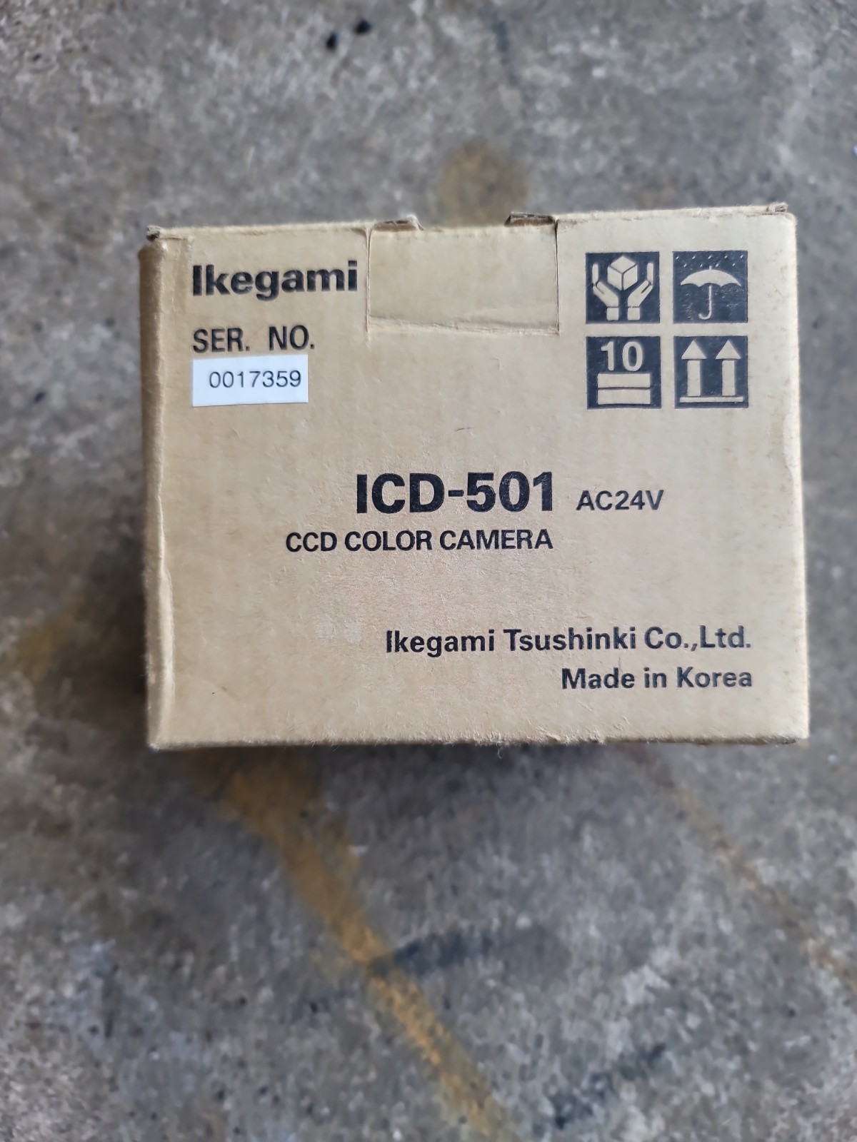 Ikegami CCD Color Camera ICD-501 Cube Camera NEW IN BOX