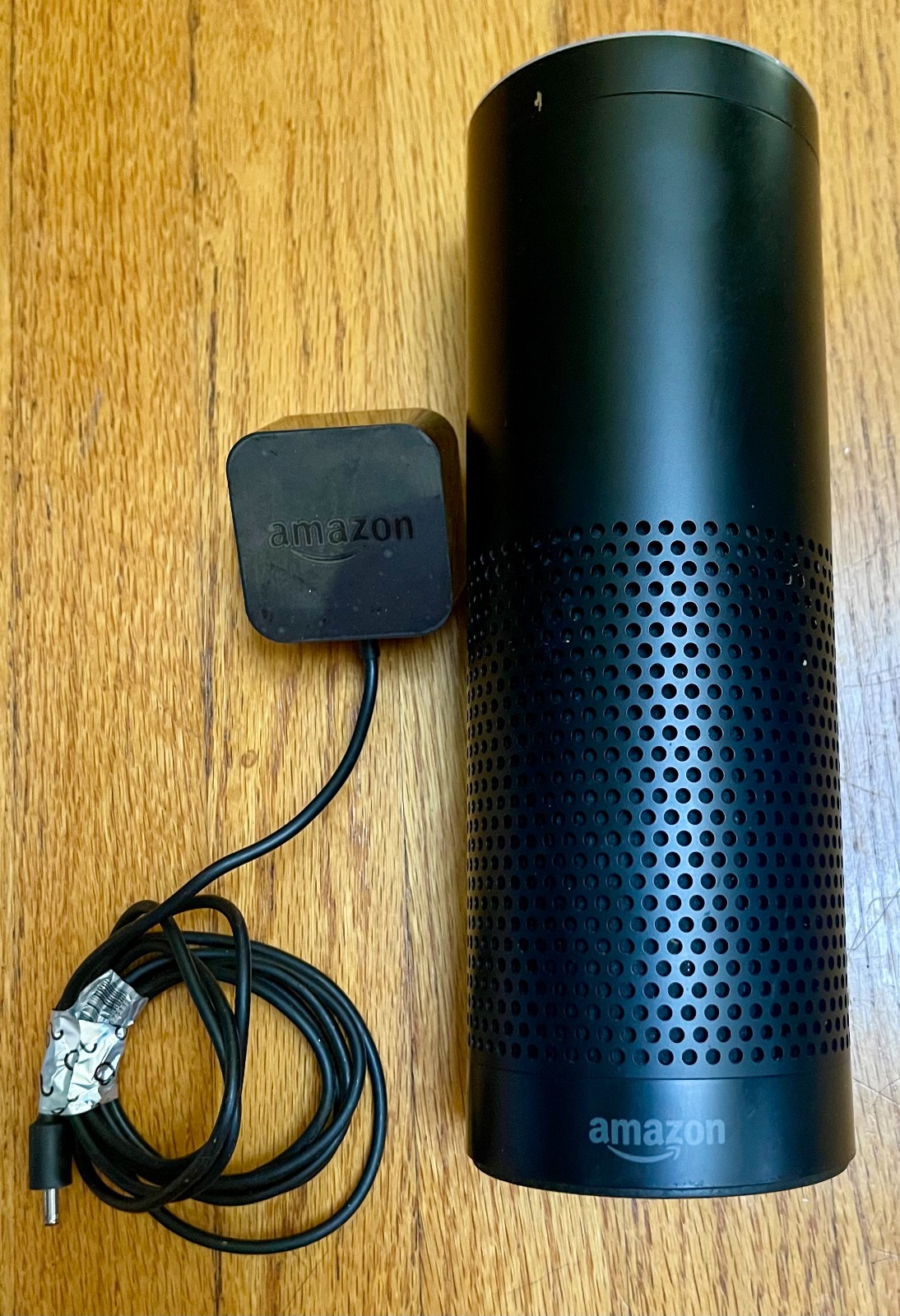 Amazon Echo 1st Gen Smart Speaker Black SK705DI – Tested, works.