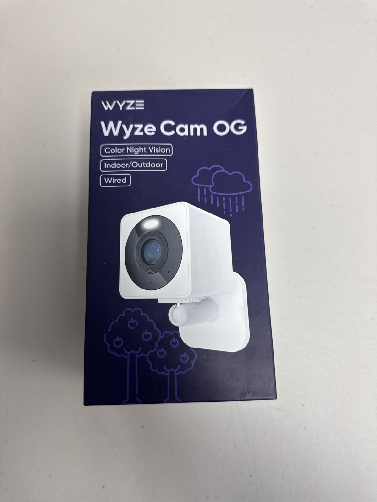 NEW Wyze Cam OG Wired 1080p HD SmartHome Security Camera with Built-In Spotlight