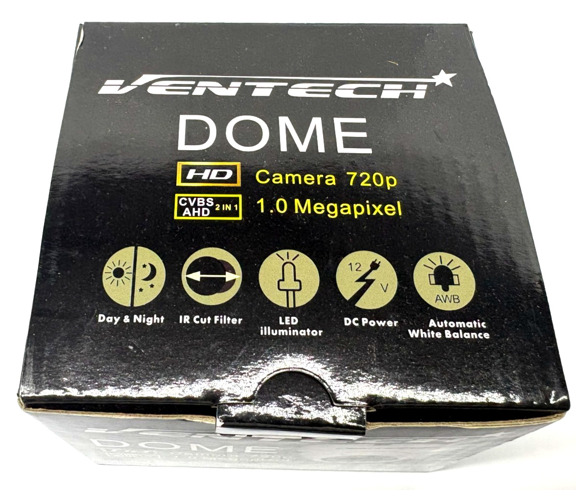 Ventech – Dome Camera 720P, 1MP. VT-DM680