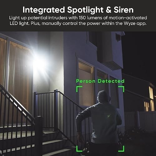 Wyze Battery Cam Pro Wireless Indoor/Outdoor Security Camera With Night Vision