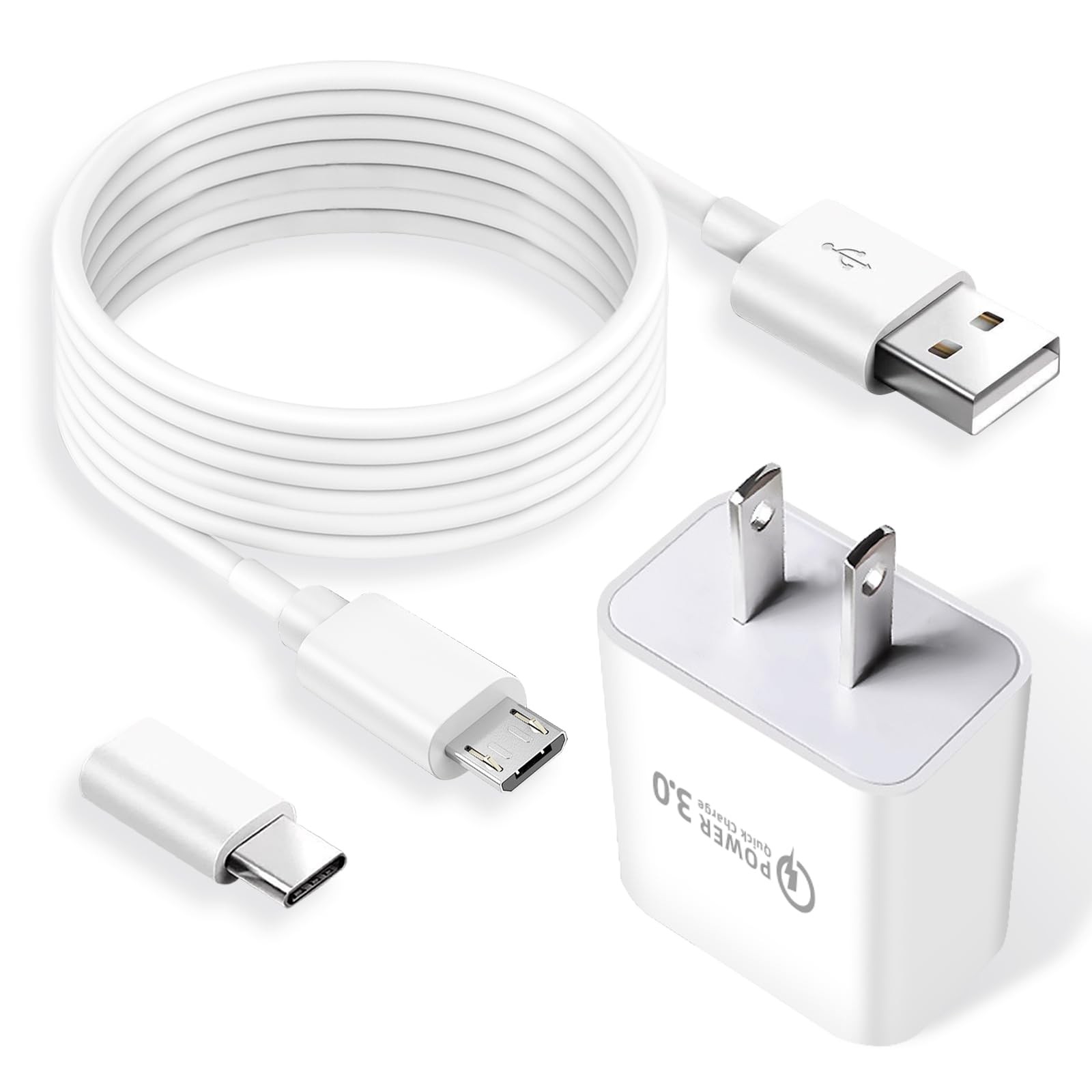 10 Ft Charging Power Cable Cord 9v For Arlo Pro Pro2 Q Go Arlo Essential Spotlig