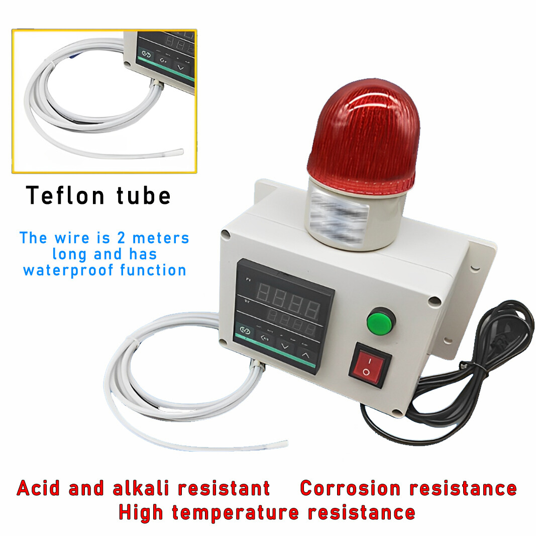 110-240V 0‑400℃ Anti-Acid Intelligent Over Temperature Alarm Sensor Machine New
