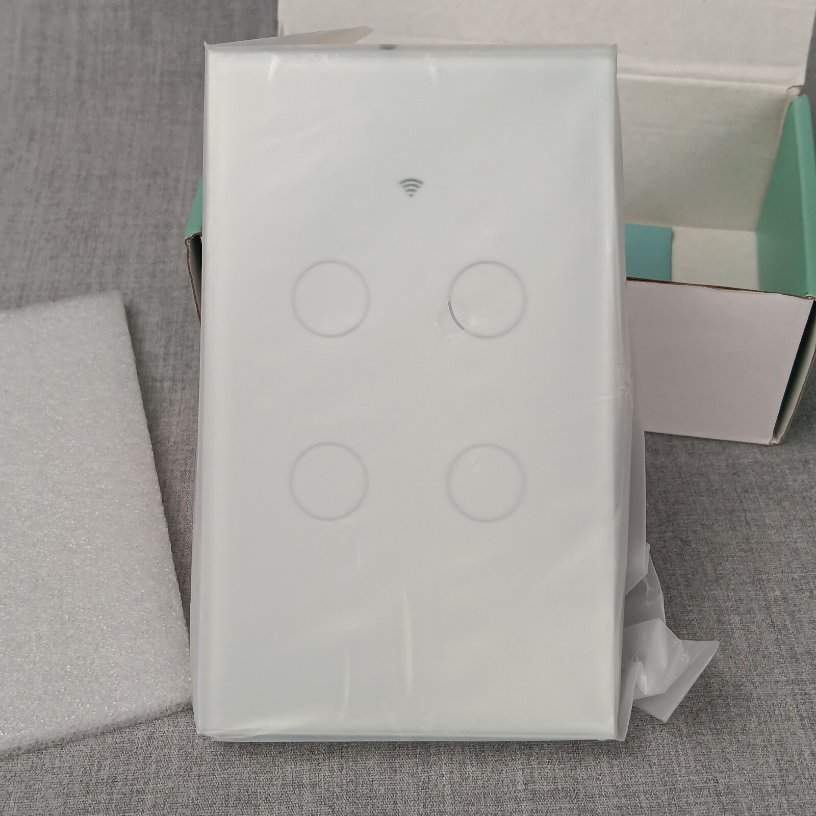 WiFi Smart Switch Wall Light Switch Panel for Alexa/Google APP