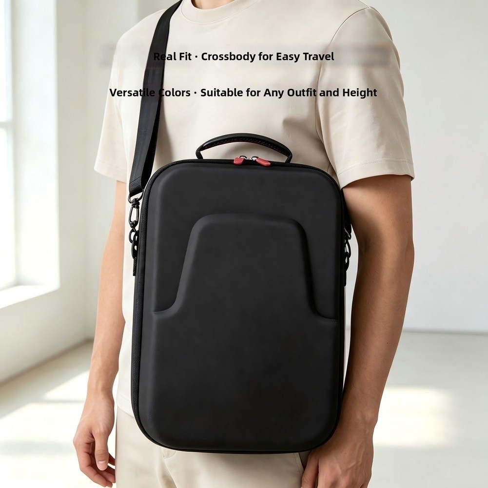 Professional EVA Barber Bag for Tools 35×21.5×12.5cm Detachable Shoulder Strap