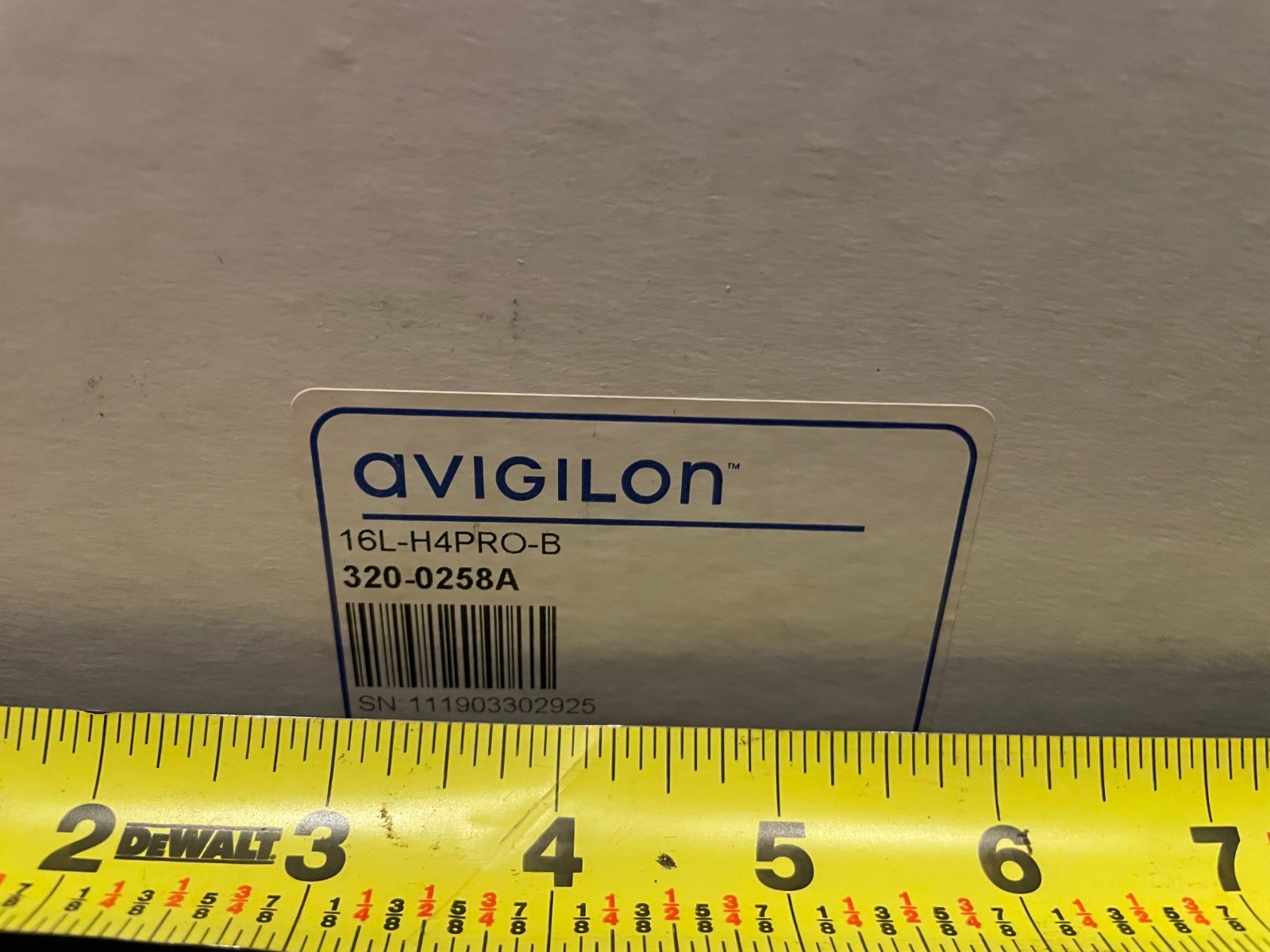 Security Camera Avigilon 16L-H4PRO-B 5k (16 MP) W/ Self Learning Analytics