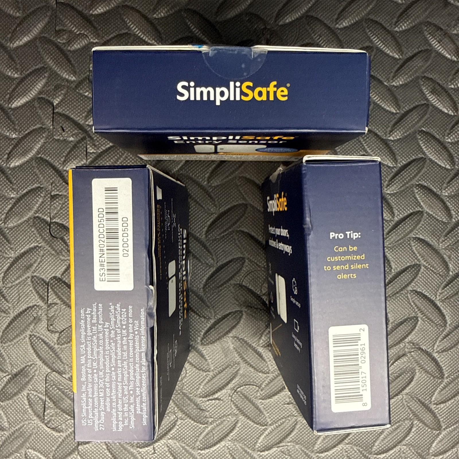 Entry Sensor SimpliSafe ES3 (3 Pack) Door Window Protection Brand New