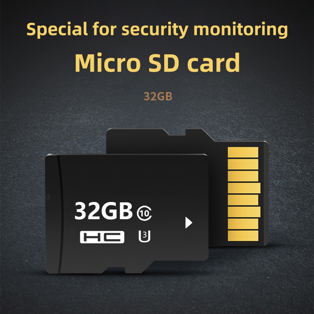 32GB Micro SD Card for Home Security Camera Surveillance Monitoring Dedicated