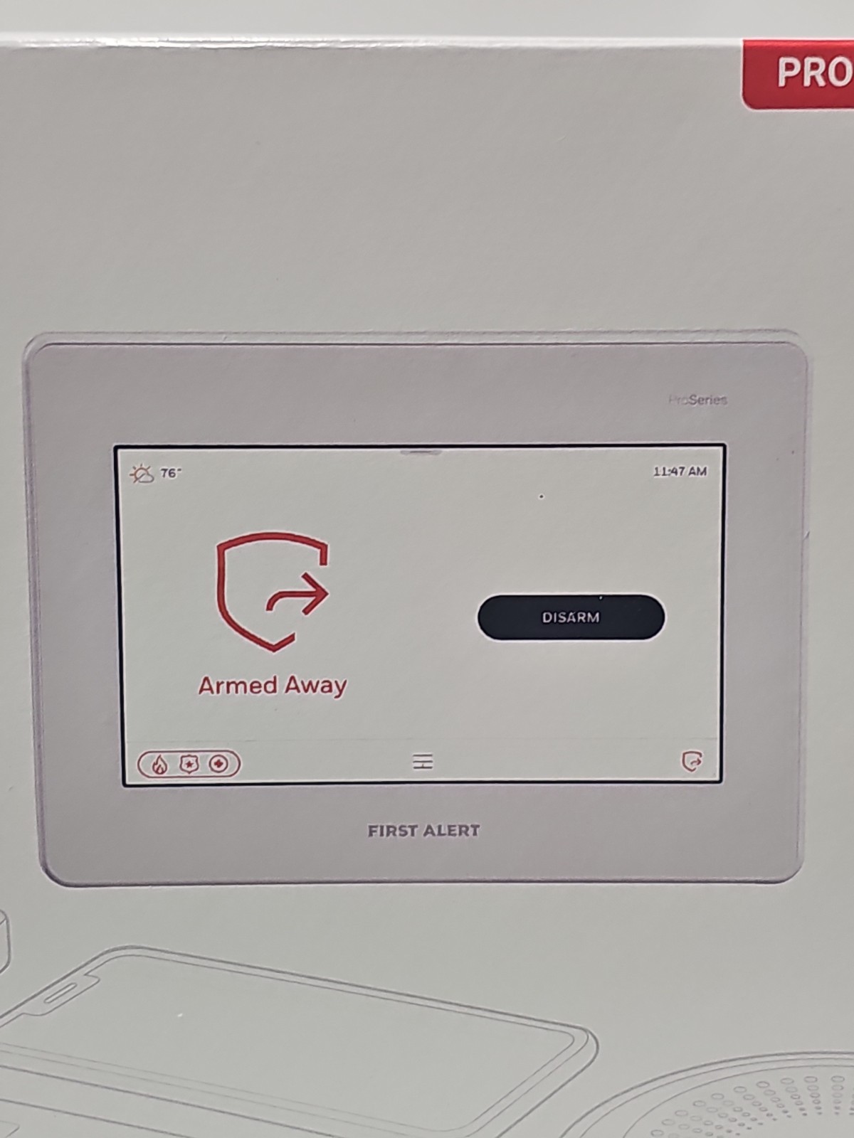 First Alert ProSeries PROA7-FA 7″ All-In-One Touchscreen Control Security Panel