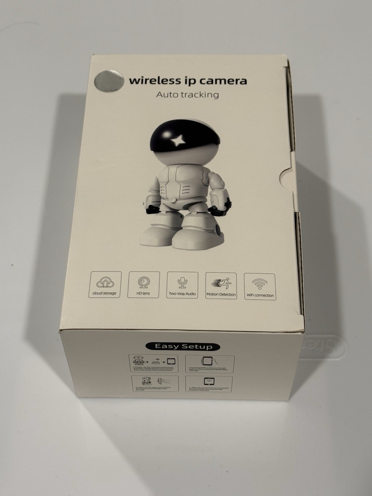 Wi-Fi Auto Tracking IP Camera HD 3.0MP Two-Way Audio Indoor AI Human Detection