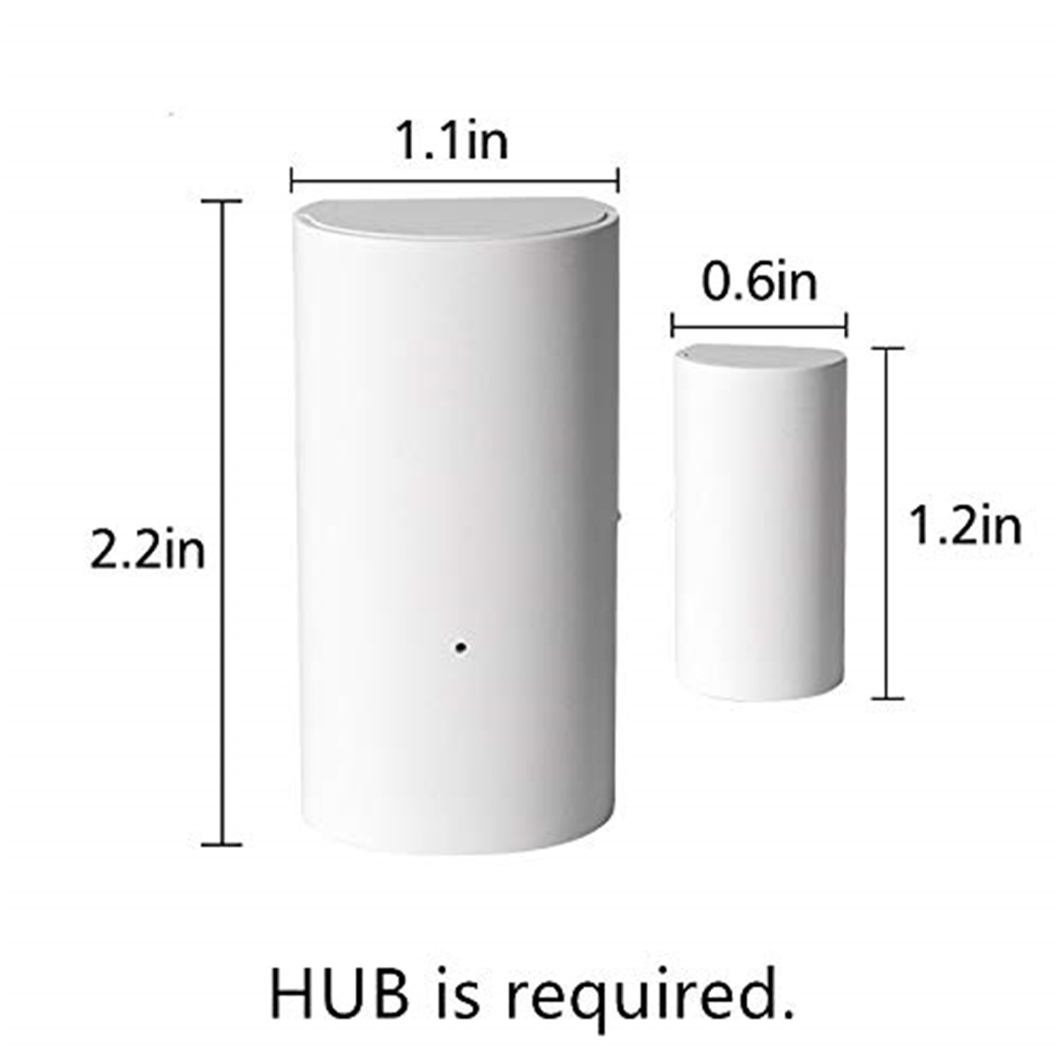 3PK Tuya & Smart Life ZigBee & Mesh WiFi Home Zigbee Contact Door Window Sensor