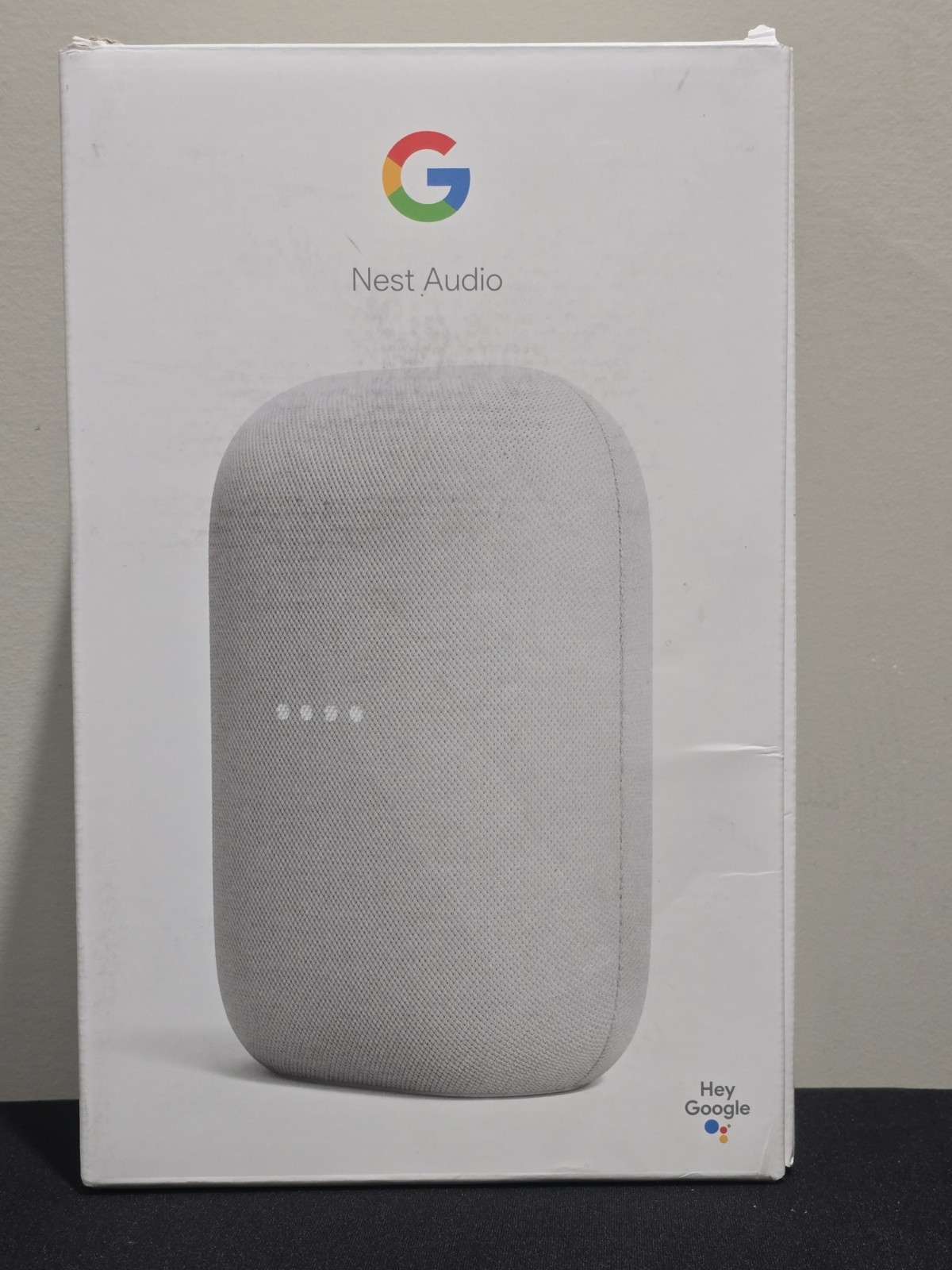 Google Nest Audio Smart Speaker – Chalk
