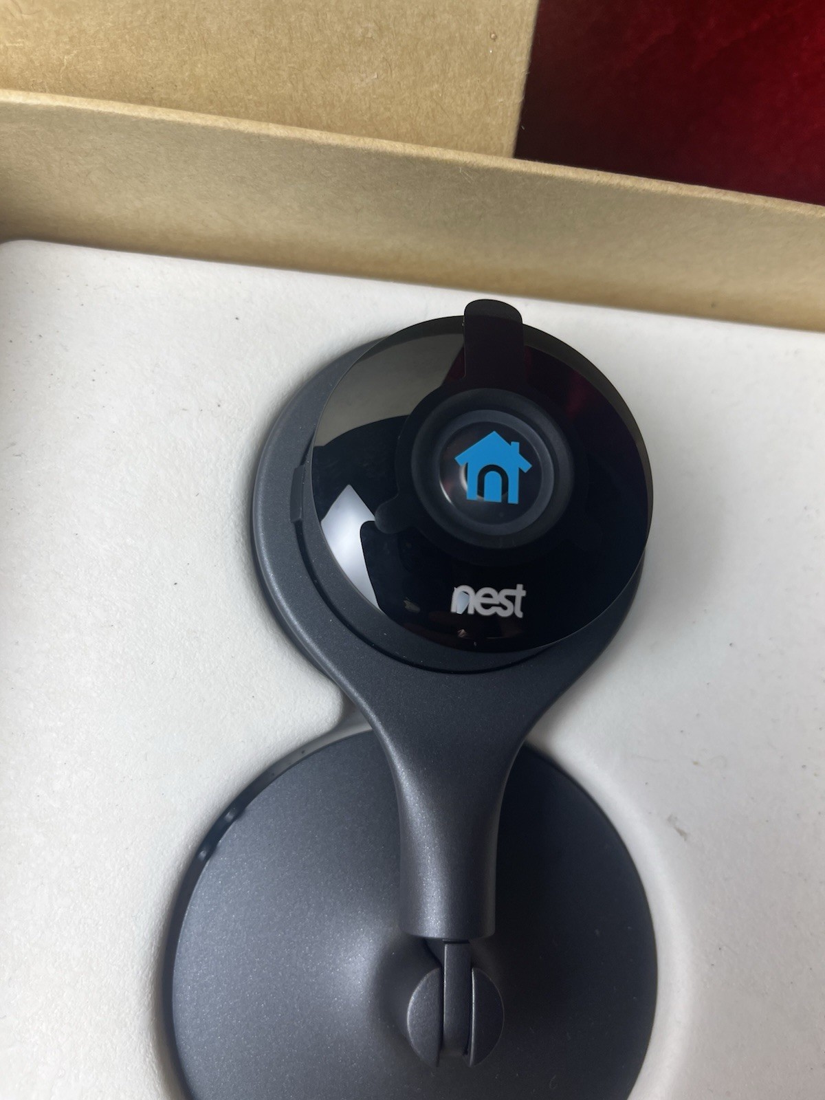 Google Nest Cam Indoor Security Surveillance Wi-Fi Camera A0005 W STAND And Box