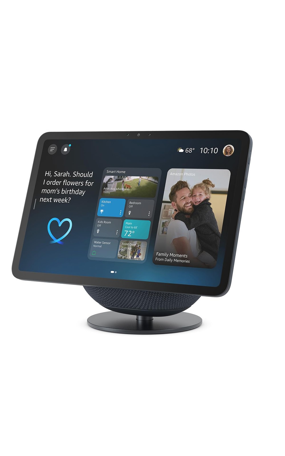 Adjustable Stand Designed for Echo Show 8 & 11 (2025 releases sold separately)