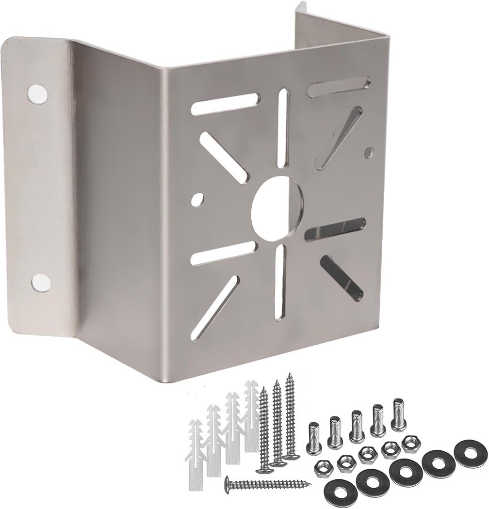 Universal Corner Mount for Security Camera, Stainless Steel Mounting Corner…