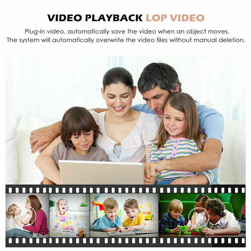 360° Panoramic 5G WiFi IR IP E27 Light Bulb Camera 1080P HD Night Smart Home LOT