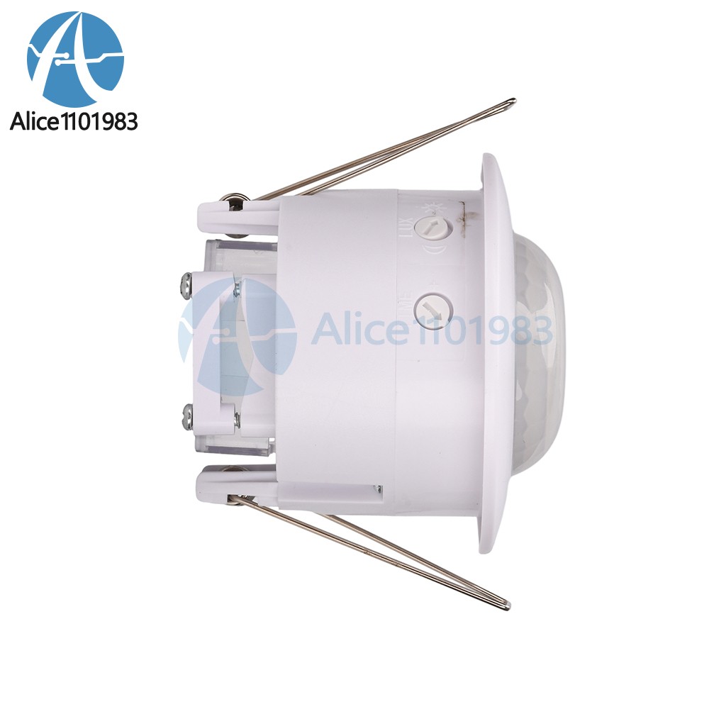 PIR Infrared Body Motion Sensor Detector Lamp Light Switch 110-240V 360° Ceiling