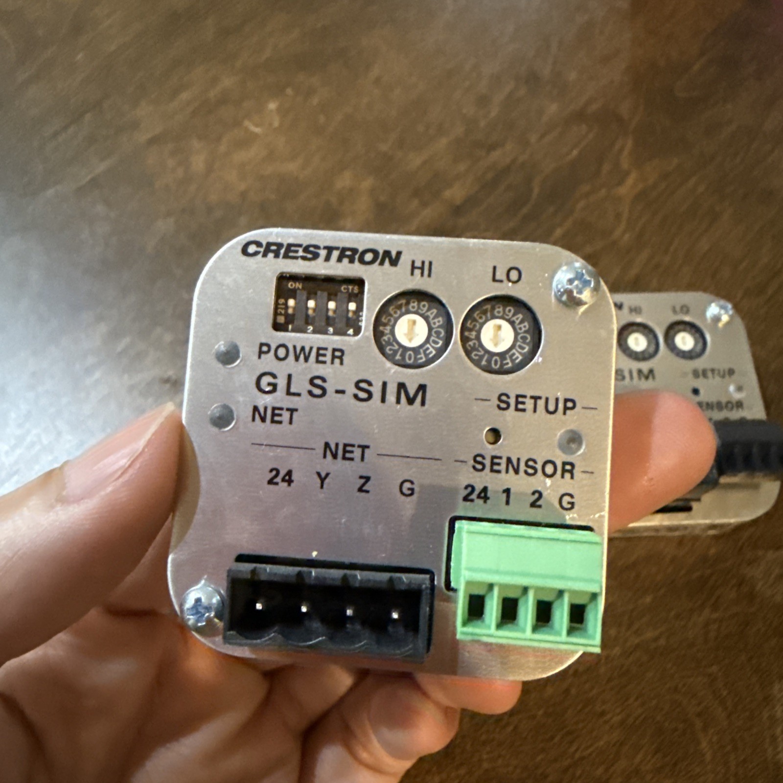 Crestron GLS-SIM Crestron Green Light® Sensor Integration Module [BUNDLE OF 2]