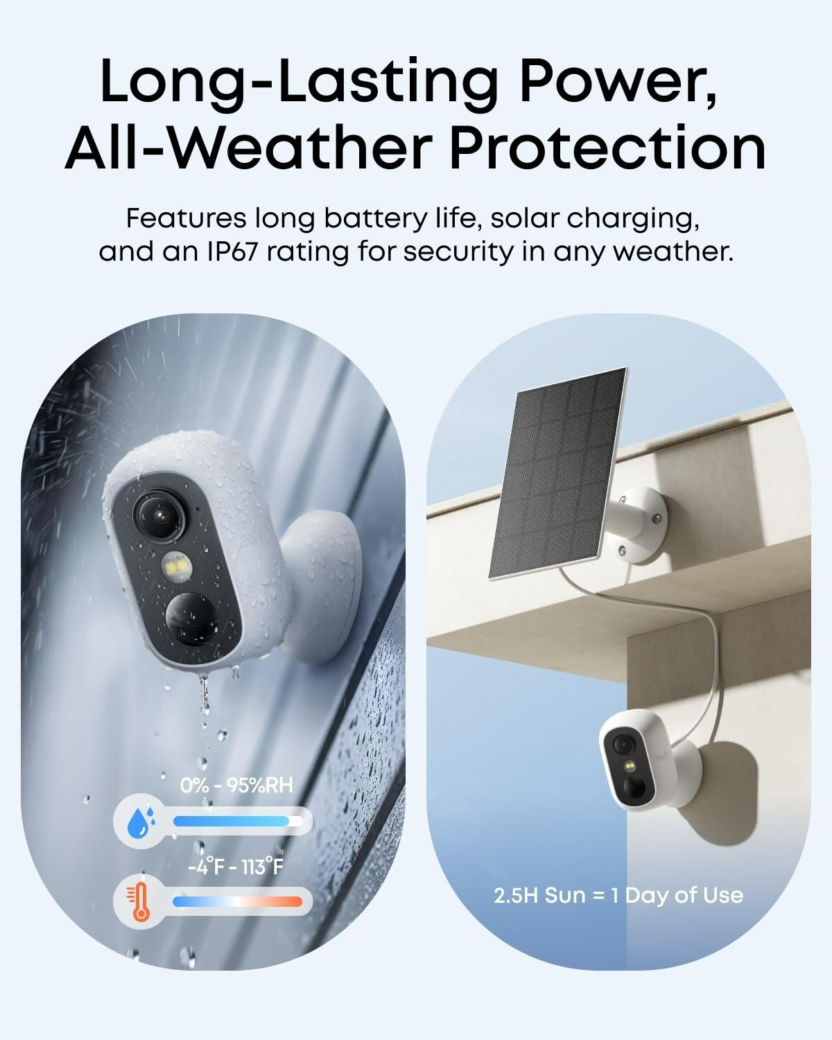 eufy Security eufyCam C35 Wireless Security Camera | Solar Panel, Night Vision