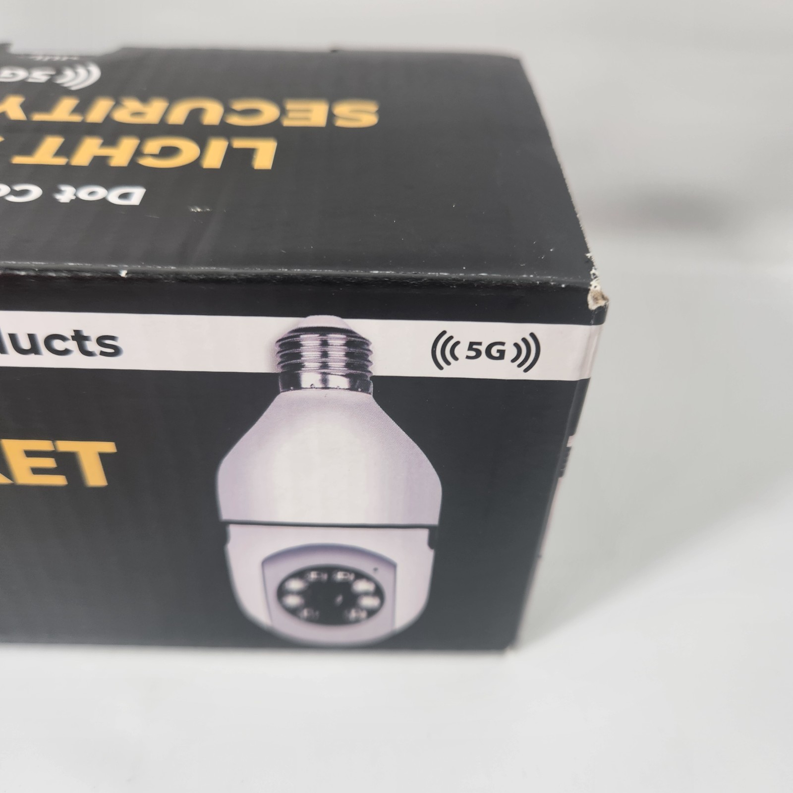 Dot Com Products Light Socket Security Camera New