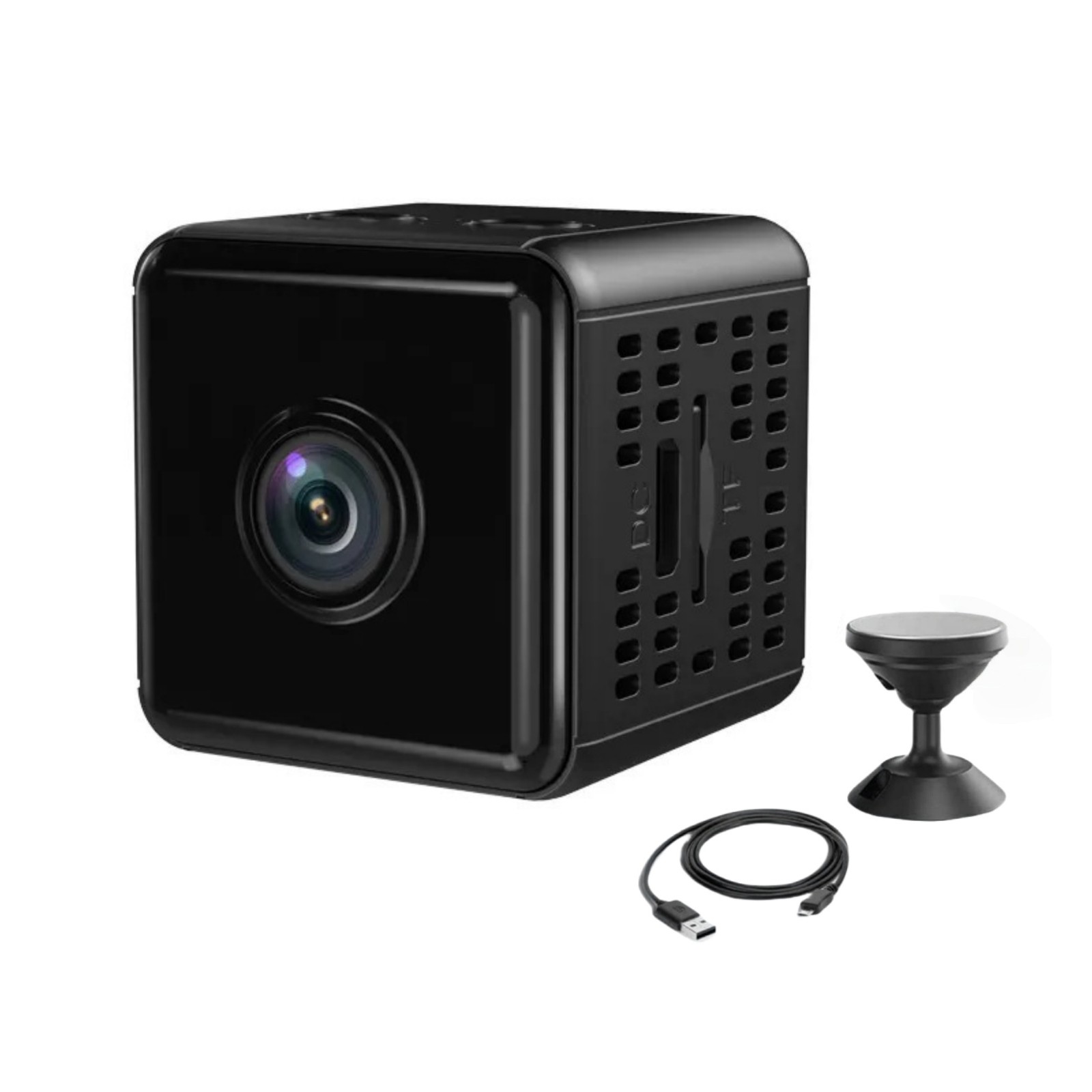 Compact 1080P Mini Camera Night Vision Motion Alert Remote View Android Security