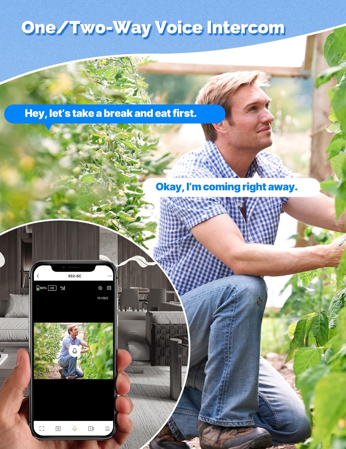 4G Cellular Solar Security Camera,No WiFi Needed,Lifetime Free Data