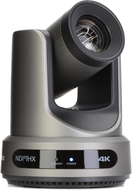 PTZOptics Move 4K 20x Optical Zoom PTZ Camera – Gray