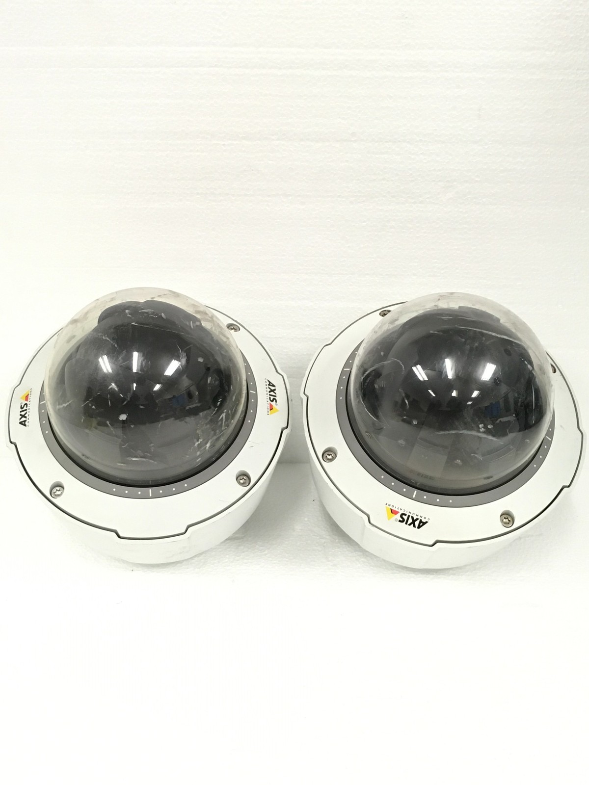 Lot of 2 AXIS Q6045-E MKII PTZ Outdoor Cameras 0694-001-01 AS-IS Parts / Repair
