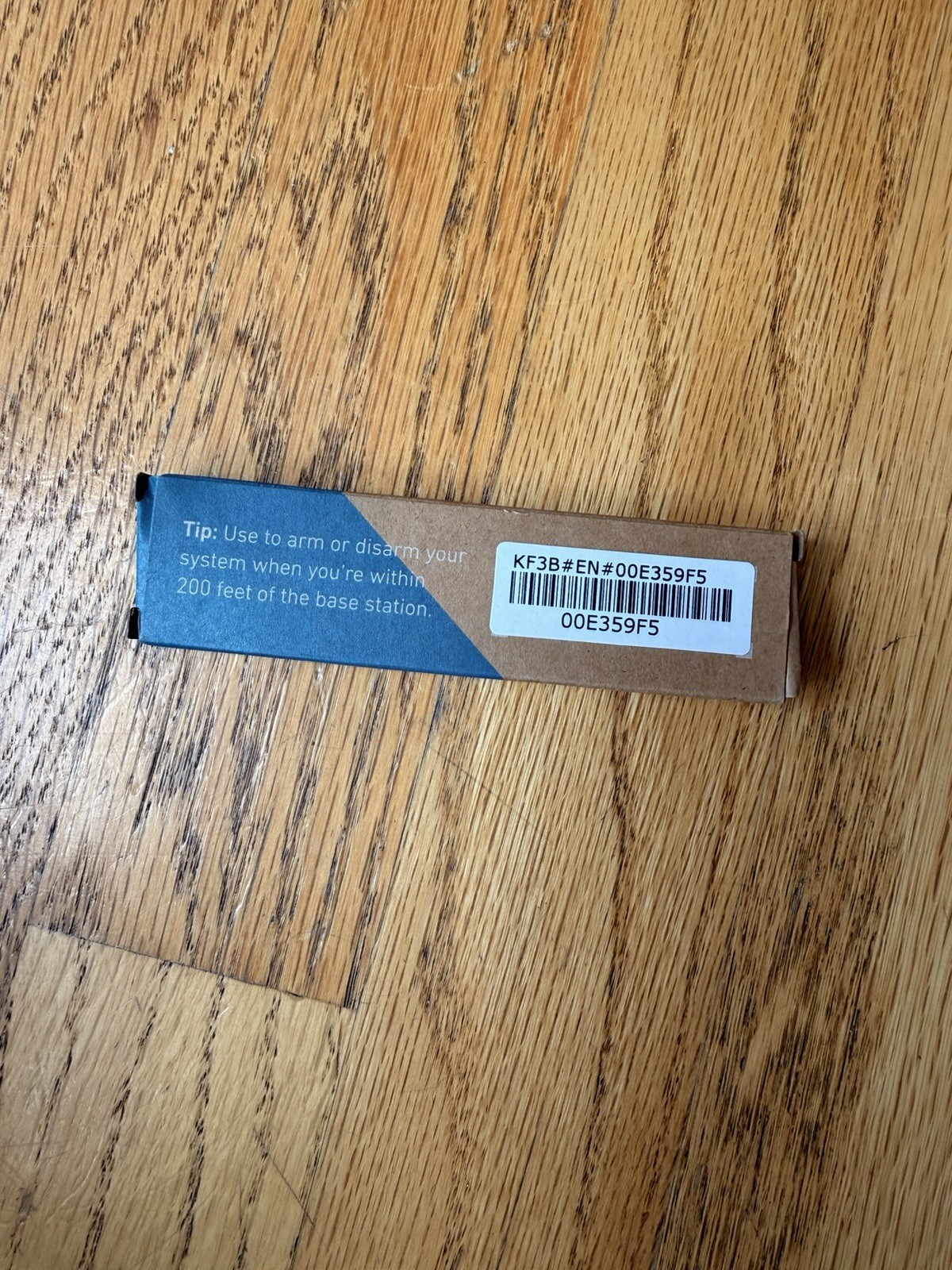 SimpliSafe KF3B Wireless Key Fob Remote Black 200 ft Range Battery Powered