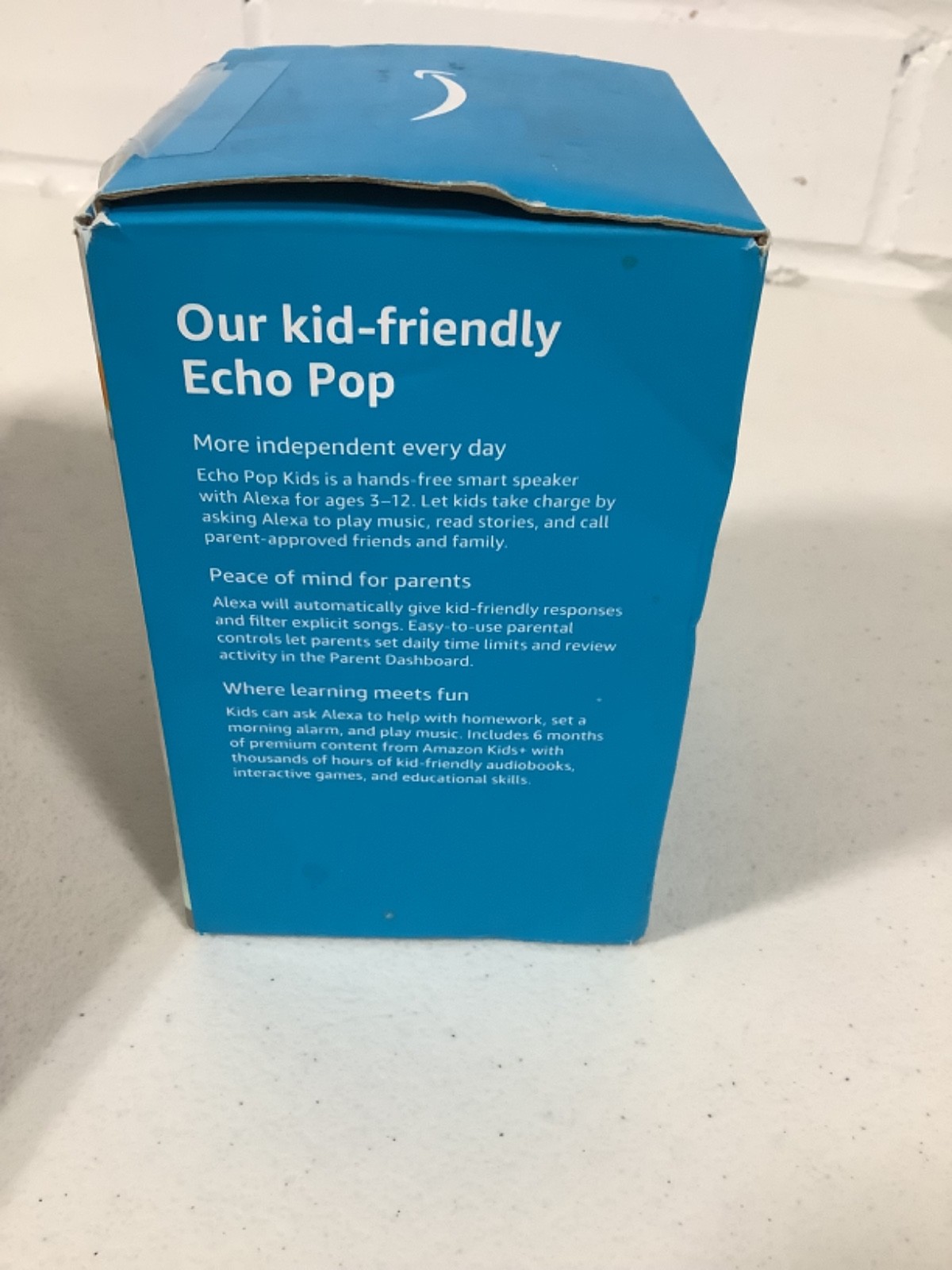 Amazon – Echo Pop Kids Smart Speaker with Alexa – Disney Princess