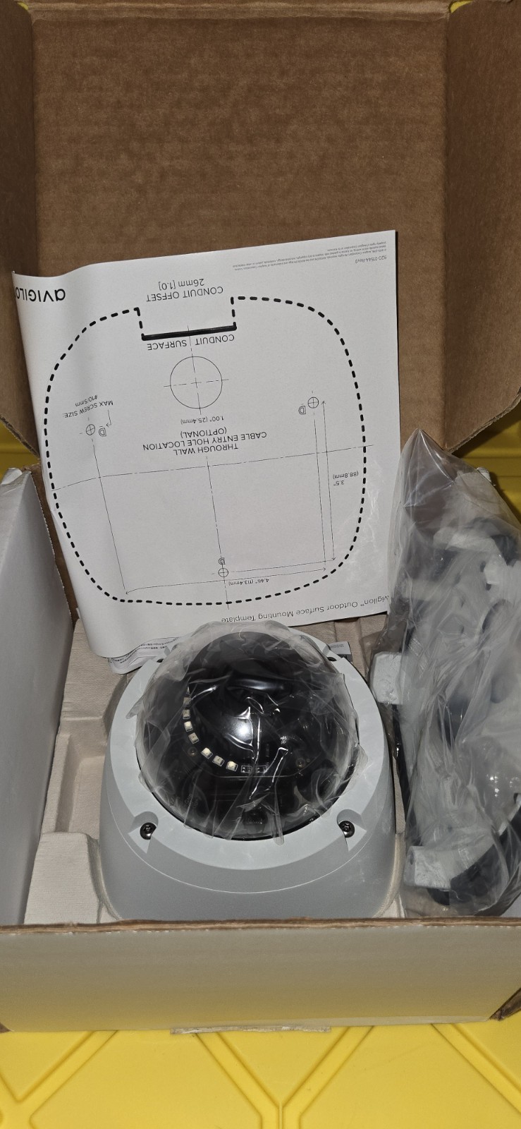 Avigilon 5.0L-H4A-D01-IR-B Surface Mount Indoor Dome Camera