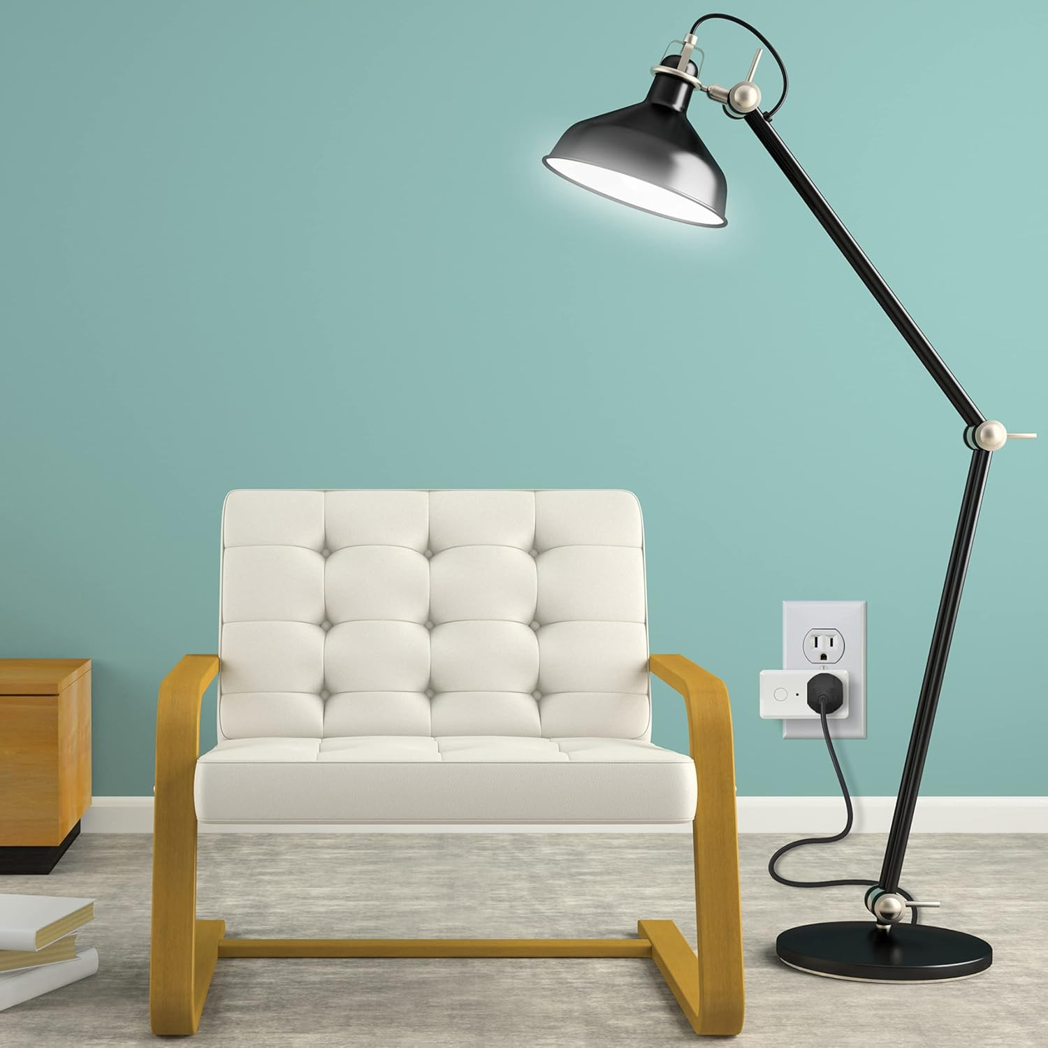 Wifi Compatible with Alexa and Google Home, Feit App, No Hub Required, Remote Co