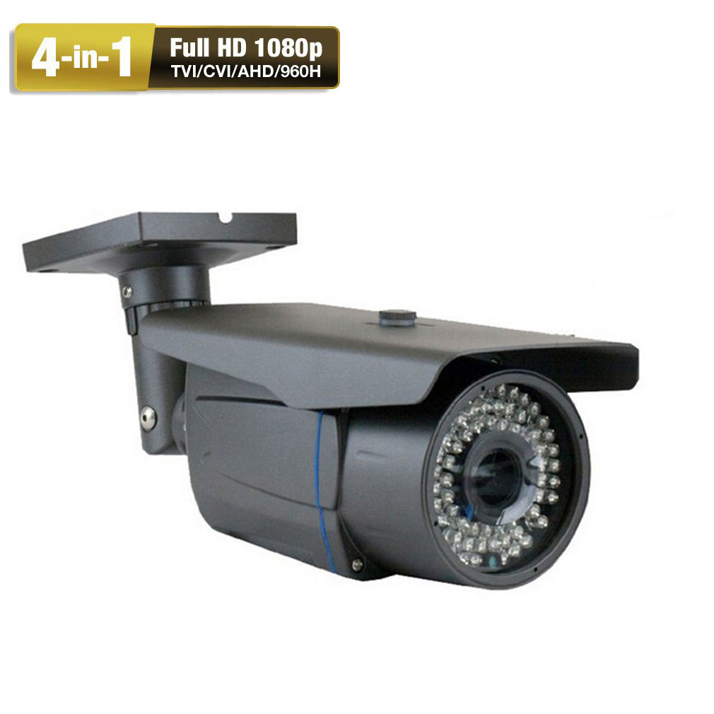 2.6MP 1080P 72IR 4-in-1 2.8-12mm Varifocal Zoom Lens Outdoor Security Camera j
