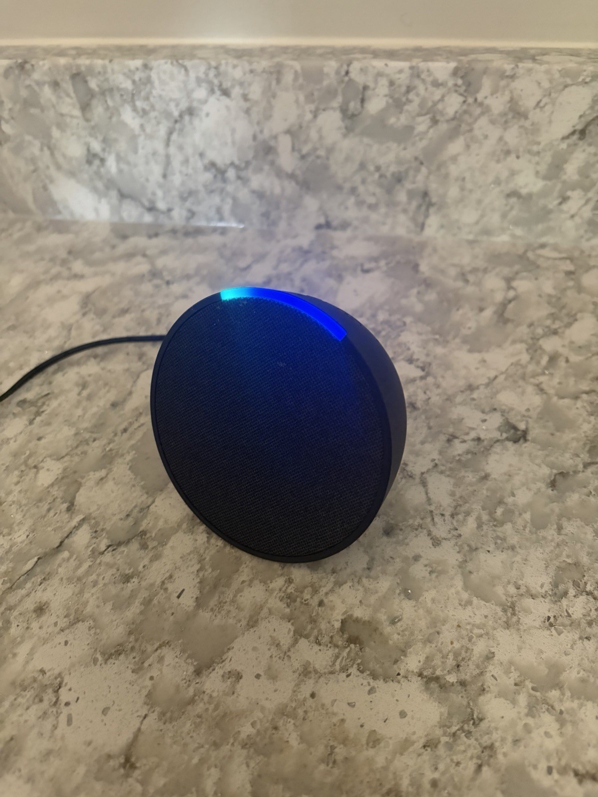 Amazon Echo Pop Smart Speaker with Alexa – Charcoal | Tested & Works Great