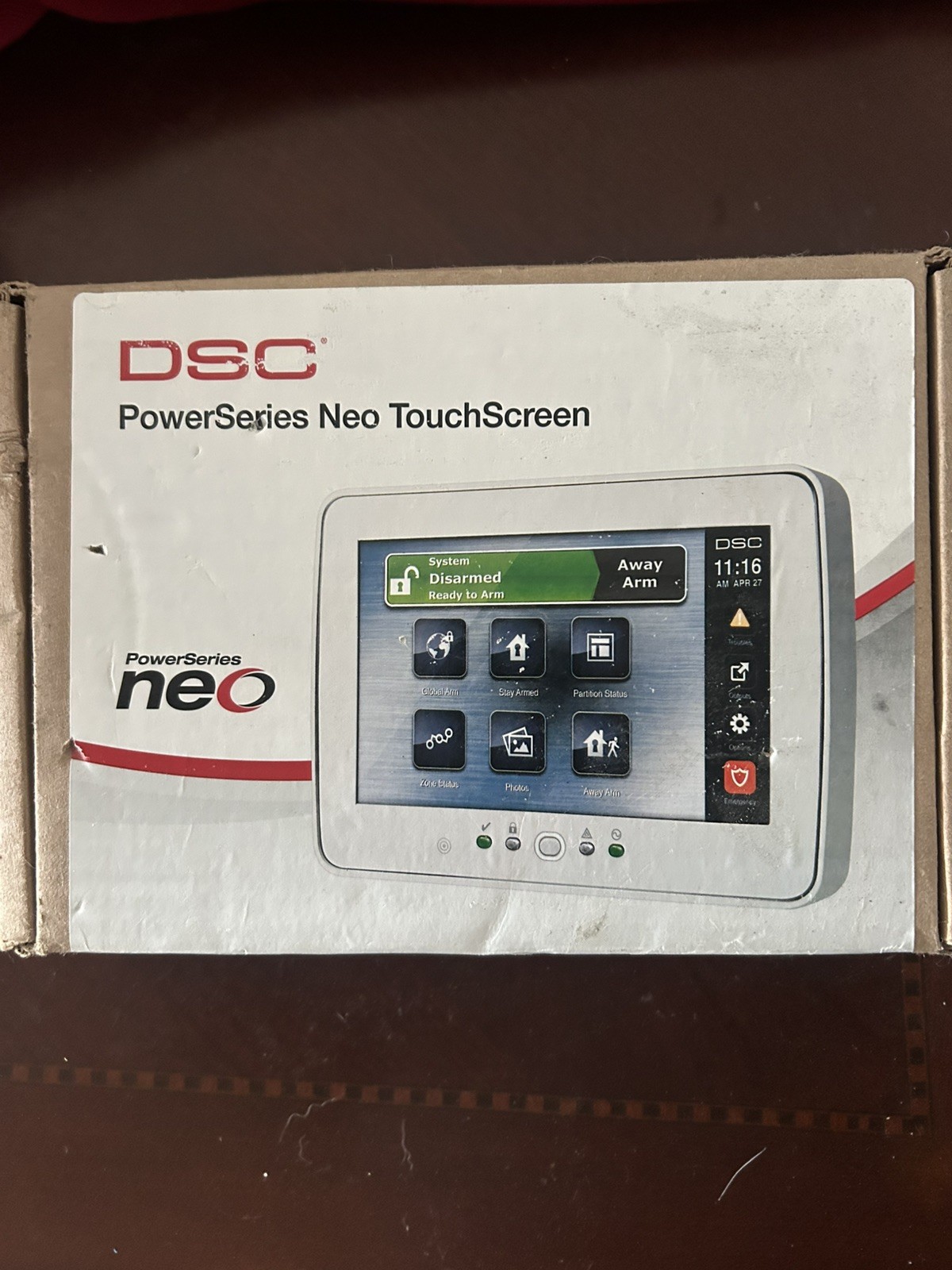 DSC Power series Neo Touchscreen keypad