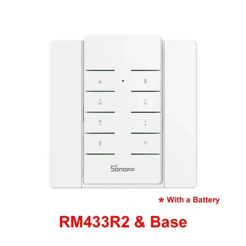 RM433 R2 433MHz RF Remote Controller 8 Button Remote Control Paired With TX Wal