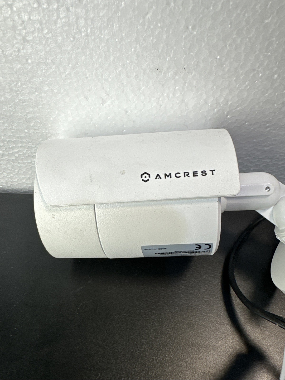 Amcrest AMC4KBC36P-W 4K HDCVI CCTV Bullet Camera – 8MP, NTSC, 3.6mm Lens