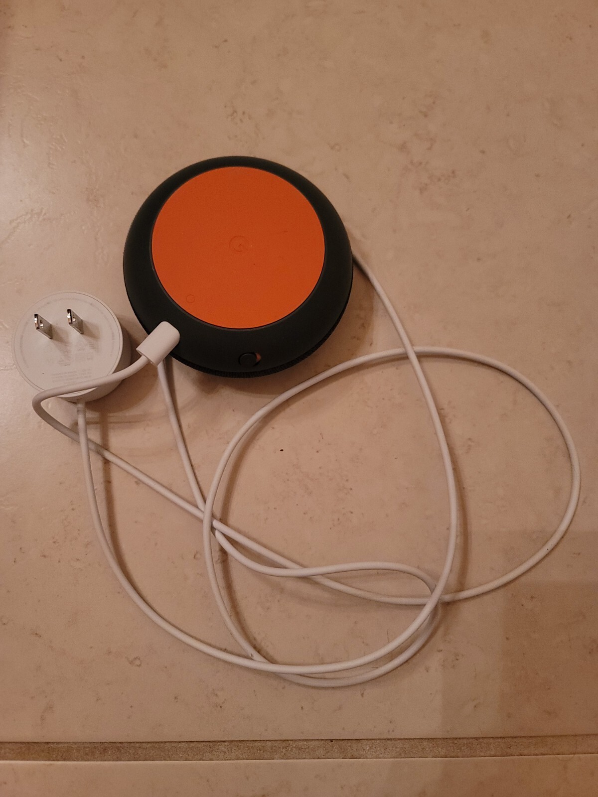 Google Home Mini A4RHOA Black Orange Smart Assistant Portable Bluetooth Speaker